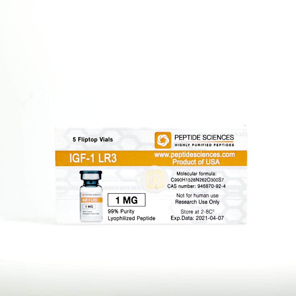 IGF1 LR3 1mg Peptide Sciences